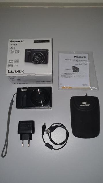 Panasonic Lumix TZ90 inclusief accessoires - 4k - 30x zoom.