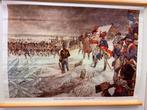 Historische schoolplaat Franse troepen over de Lek, Ophalen of Verzenden, Geschiedenis