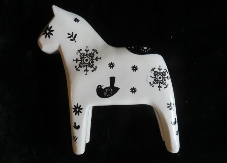 Deens Dala paard, Huis en Inrichting, Woonaccessoires | Overige, Gebruikt, Ophalen of Verzenden