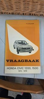 Honda Civic 1200/1500 Vraagbaak 1973-1979, Ophalen of Verzenden, Gelezen, Honda, P. Olyslager