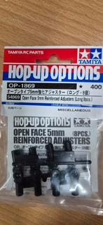 Tamiya OP-1869 Open Face 5mm Versterkte Adjusters (8 stuks), Auto, Groter dan 1:32, Nieuw, Ophalen of Verzenden