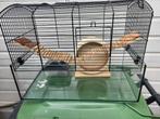 Knaagdieren/vogel kooi, Dieren en Toebehoren, Knaagdieren en Konijnen | Hokken en Kooien, Kooi, Gebruikt, Minder dan 75 cm, Hamster