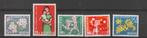 TSS Kavel 230055 Zwitserland Postfris  minnr 758-762 Pro Juv, Postzegels en Munten, Postzegels | Europa | Zwitserland, Ophalen