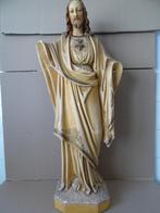 Groot antiek Jezusbeeld 86cm groot Jezusbeeld Afhalen 79euro, Ophalen of Verzenden
