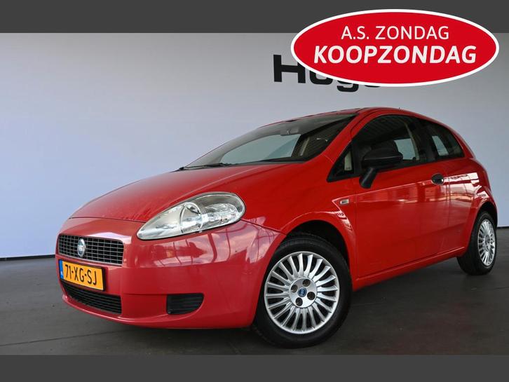Fiat Grande Punto 1.2 Active Airco MP3 Elektrisch Pakket Rij, Auto's, Fiat, Bedrijf, Te koop, Grande Punto, ABS, Airbags, Airconditioning