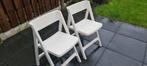2x tuinstoelen., Ophalen, Gebruikt, Inklapbaar