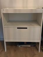 Commode met ladekast - Wit of Groen, Kinderen en Baby's, Kinderkamer | Commodes en Kasten, Gebruikt, Minder dan 75 cm, Voetruimte