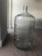 Mooie grote vaas blank glas ca 55 cm, Huis en Inrichting, Woonaccessoires | Stolpen, Zo goed als nieuw, Ophalen