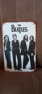 The Beatles Blikken Bord - 20x30 cm, Verzamelen, Ophalen of Verzenden, Gebruikt