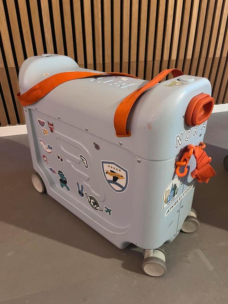 JetKids BedBox Stokke - Ride-on Koffer & Vliegtuigbedje, Kinderen en Baby's, Kinderwagens en Combinaties, Gebruikt, Overige merken