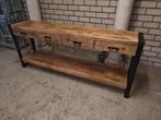 Sidetable Mango met Staal, INDUSTRIEEL, NVT, Zo goed als nieuw, 150 tot 200 cm
