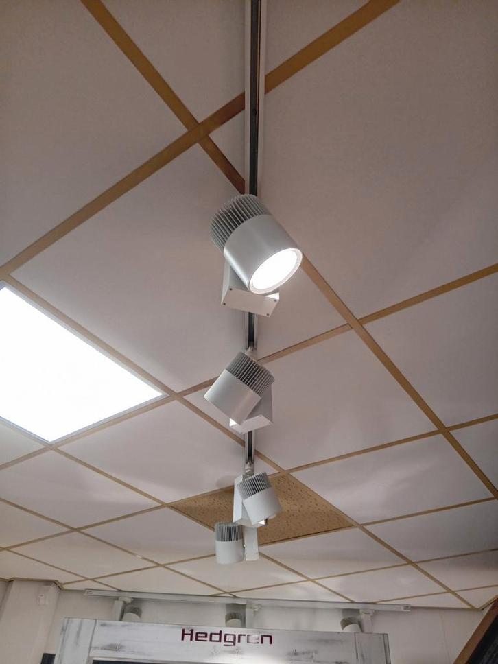 Moderne LED Spot Lampen, Huis en Inrichting, Lampen | Plafondlampen, Gebruikt, Kunststof, Metaal, Ophalen of Verzenden