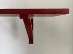Boekenplank | Bordeaux Rood | 79x19cm | Stevige wandplank, Ophalen, Gebruikt, Wanddecoratie