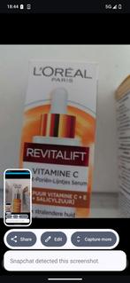 L'Oréal Revitalift Vitamine C Serum, Overige kleuren, Gehele gezicht, Ophalen of Verzenden, Zo goed als nieuw