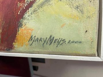 olie op linnen doeken van Mary Meijs beschikbaar voor biedingen