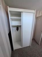 Nette kleding schuifdeurkast 220 hoog, Ophalen, 100 tot 150 cm, 200 cm of meer, Zo goed als nieuw