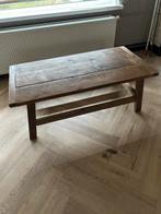 Salon tafel hout, Huis en Inrichting, Tafels | Salontafels, Ophalen, Gebruikt, 50 tot 100 cm, Minder dan 50 cm