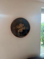 Industriële wandklok (60cm diameter), Huis en Inrichting, Woonaccessoires | Klokken, Ophalen, Zo goed als nieuw