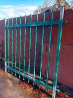 IJzeren Hekwerk - Spijlenhekwerk, Tuin en Terras, Ophalen, Met poort, Gebruikt, Spijlenhekwerk