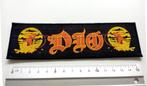 DIO vrij  zeldzame strip patch 19 holy diver 5x17 cm, Verzenden, Nieuw, Kleding