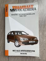 Vraagbaak	Nissan	Almera	Benzine- en Dieselmodellen	1995-1997, Auto diversen, Handleidingen en Instructieboekjes, Ophalen of Verzenden