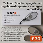 Scooter spiegels met speakers - Nieuw in beschadigde doos, Ophalen, Nieuw, Overige typen, Overige merken