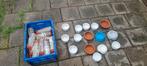 Drinkflesjes en voerbakjes, Ophalen, Gebruikt