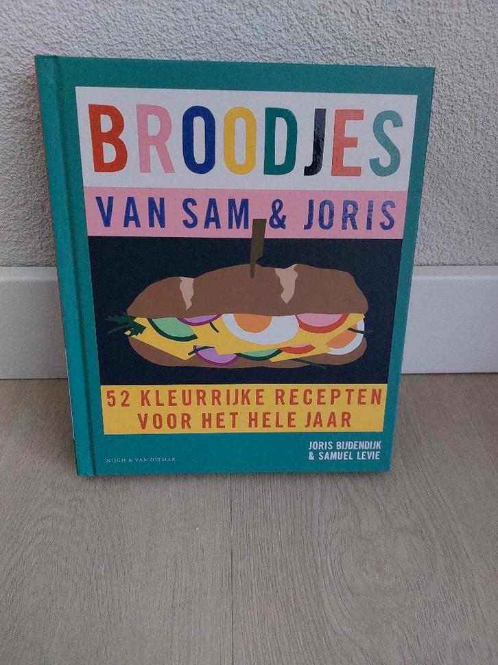 BROODJES VAN SAM EN JORIS, Boeken, Kookboeken, Nieuw, Overige typen, Overige gebieden, Ophalen of Verzenden