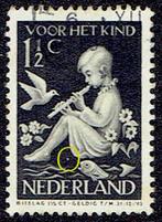 Nederland 1938, kinderzegels, 1½+1½ cent, plaatfout, Verzenden, T/m 1940, Gestempeld