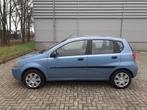 Chevrolet Kalos 1.4 - 5 Deurs + Airco + Apk 18-09-2026, Auto's, 83 pk, Stof, Zwart, 4 cilinders