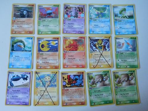 ex deoxys, 64 common en uncommon pokemon kaarten, Hobby en Vrije tijd, Verzamelkaartspellen | Pokémon, Meerdere kaarten, Ophalen of Verzenden
