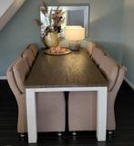 Mooie Henders & Hazel eettafel met 6 comfortabele stoelen, Huis en Inrichting, Tafels | Eettafels, Ophalen