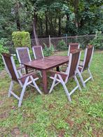 Allure hardhouten/ aluminium tui set, Tuin en Terras, Tuinsets en Loungesets, Ophalen, Zo goed als nieuw, Aluminium