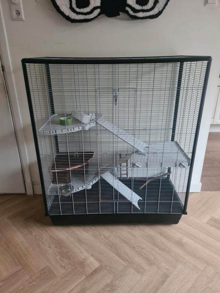 Rattenkooi 'Savic zeno 3 KD empire' super goede staat, Dieren en Toebehoren, Knaagdieren en Konijnen | Hokken en Kooien, Zo goed als nieuw