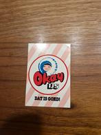 232 Okay IJs Sticker - Vintage Reclame, Verzamelen, Stickers, Ophalen of Verzenden, Gebruikt, Winkel of Supermarkt