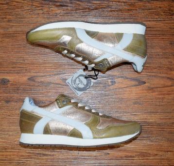 YELLOW CAB - leren multi color sneakers - maat 37 beschikbaar voor biedingen