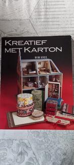 Wim Kros - Kreatief met karton, ook poppenhuis, Boeken, Kros, Zo goed als nieuw, Ophalen