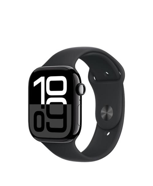 APPLE Watch Series 10 GPS 46mm Black S/M Jet black, Sieraden, Tassen en Uiterlijk, Smartwatches, Nieuw, iOS, Zwart, GPS, Ophalen of Verzenden