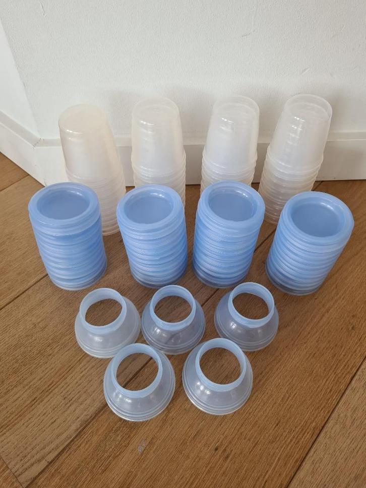 Avent bewaarbekers borstvoeding - 180ml - opzetstukken, Kinderen en Baby's, Babyvoeding en Toebehoren, Gebruikt, Overige typen