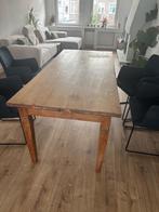 Houten eettafel, Ophalen, Gebruikt, 200 cm of meer, 50 tot 100 cm