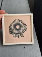 Schilderijtje, Van de Vis en de Draak, Overige materialen, Minder dan 50 cm, Gebruikt, Ophalen of Verzenden
