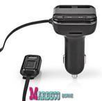 Aktie, FM transmitter, FM-zender, Bluetooth 5.0, Handsfree, Nedis, Nieuw, Info@marbeco.nl, Ophalen of Verzenden