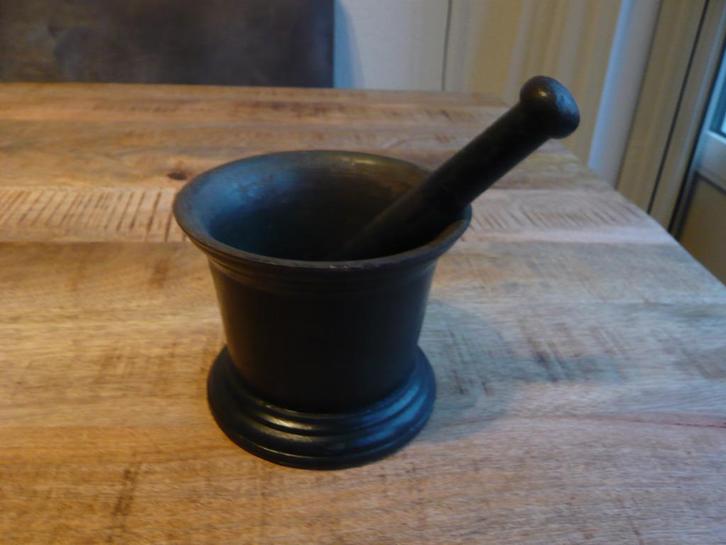 antieke gietijzeren A Kenrick&Sons 1Pint vijzel, Antiek en Kunst, Antiek | Gereedschap en Instrumenten, Ophalen of Verzenden