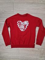 WE Rode Meiden Sweater Mt 158-164, Kinderen en Baby's, Kinderkleding | Maat 158, Gebruikt, WE, Meisje, Trui of Vest