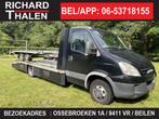 Iveco Daily 40c18 autotransporter 1740kg laadvermogen, Auto's, Stof, Iveco, Zwart, Origineel Nederlands