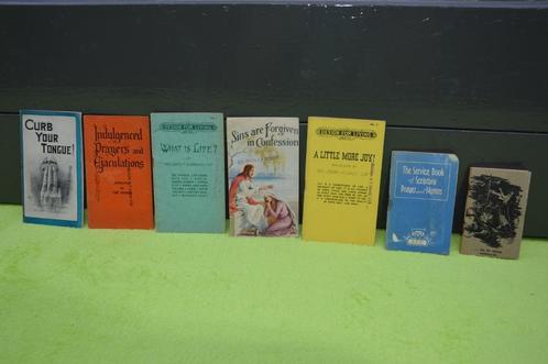 7 Amerikaanse Religieuze gebedenboekjes e.d. USS General A.W, Antiek en Kunst, Curiosa en Brocante, Ophalen of Verzenden