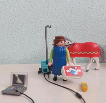 Playmobil citylife radioloog met Appaloosa met doos  beschikbaar voor biedingen