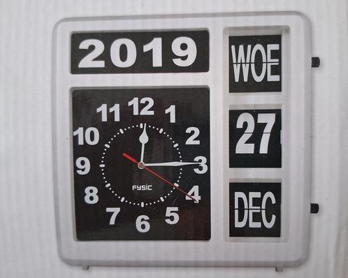 Fysic analoge senioren of dementieklok, Huis en Inrichting, Woonaccessoires | Klokken, Ophalen