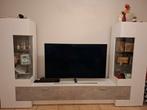 Modern TV-meubel met vitrinekasten, Ophalen of Verzenden