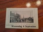 Almelosestraat Borne kalenderkaartje uit 1912, Verzamelen, Ophalen of Verzenden, Voor 1940, Gebruikt, Overige onderwerpen